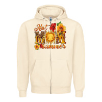 Sandshell hot mom summer Zipper Hoodie - HRA Design Shop