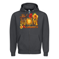 Smoke hot mom summer Zipper Hoodie - HRA Design Shop