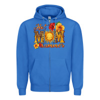 True Royal hot mom summer Zipper Hoodie - HRA Design Shop