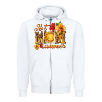 White hot mom summer Zipper Hoodie - HRA Design Shop