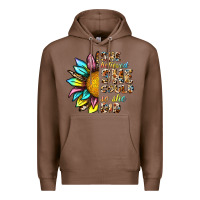 Chestnut she believed she could so she did Premium Hoodie - NancyCooperArtShop