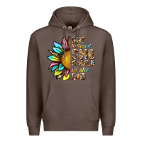 Coffee she believed she could so she did Premium Hoodie - NancyCooperArtShop