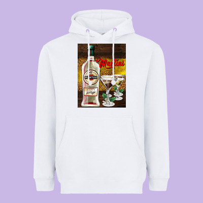 Martini Heavyweight Hoodie Designed By Adodesignshop