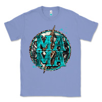 Colony Blue cowhide mama lighting bolt Classic Tee - Zillion Design Studio