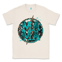 Natural cowhide mama lighting bolt Classic Tee - Zillion Design Studio