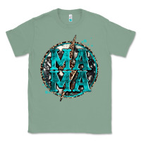 Sage cowhide mama lighting bolt Classic Tee - Zillion Design Studio