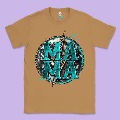 Cowhide Mama Lighting Bolt Classic Tee Designed By Zillion Design Studio