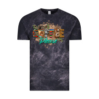 Cloud Black coffee please Vintage Tee - BarkalooDesign
