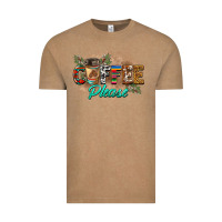 Vintage Coffee coffee please Vintage Tee - BarkalooDesign