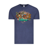 Vintage Denim coffee please Vintage Tee - BarkalooDesign