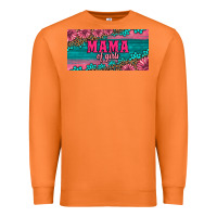 Carrot pink roses mama of girls license plate Premium Sweatshirt - Artiststas