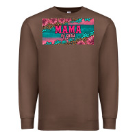 Chestnut pink roses mama of girls license plate Premium Sweatshirt - Artiststas