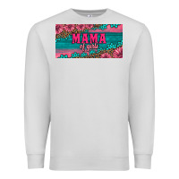 Dove Grey pink roses mama of girls license plate Premium Sweatshirt - Artiststas