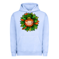 Pigment Grape Ice St. Patricks Sunflower With Dwarf Urban Hoodie - BundleAndBundleShop