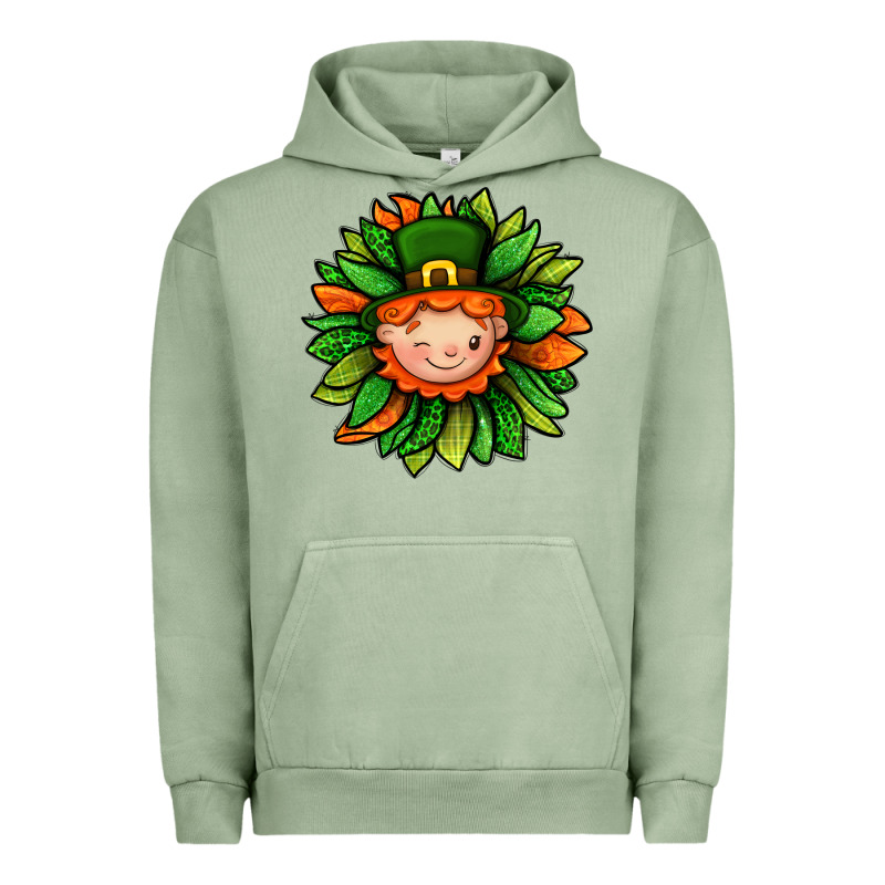 St. Patricks Sunflower With Dwarf Urban Hoodie by BundleAndBundleShop | Teevron