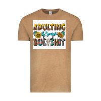 Vintage Camel adulting is some bullshit Vintage Tee - texasbilliewilder