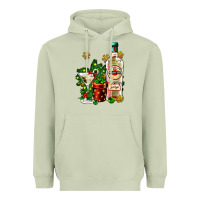 Matcha cocrtail martini and gift and snow Heavyweight Hoodie - AdoDesignShop