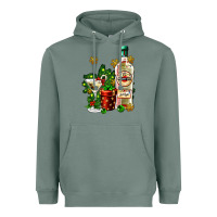 Sage cocrtail martini and gift and snow Heavyweight Hoodie - AdoDesignShop