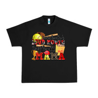 Black somebody's loud mouth softball mama Urban Heavy Tee - Zillion Design Studio