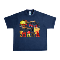 Navy somebody's loud mouth softball mama Urban Heavy Tee - Zillion Design Studio