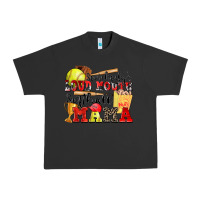 Pigment Black somebody's loud mouth softball mama Urban Heavy Tee - Zillion Design Studio