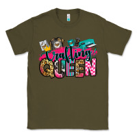 Army Green crafting queen Classic Tee - Zillion Design Studio