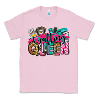 Bubblegum Pink crafting queen Classic Tee - Zillion Design Studio