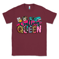 Burgundy crafting queen Classic Tee - Zillion Design Studio