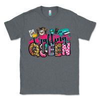 Charcoal Heather crafting queen Classic Tee - Zillion Design Studio