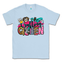 Dusty Blue crafting queen Classic Tee - Zillion Design Studio