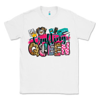 White crafting queen Classic Tee - Zillion Design Studio