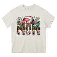 Cream volleyball mom Heavy Core Tee - SublimationCraftShop