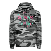 Slate Camo she overcame everything that was meant to destroy Premium Hoodie - MaliasSmallBusiness