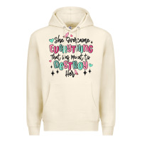 Tofu she overcame everything that was meant to destroy Premium Hoodie - MaliasSmallBusiness