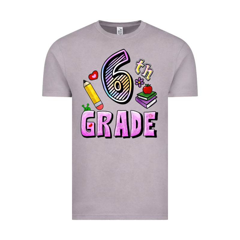 Sixth Grade Vintage Tee by RanaPortraitStore | Teevron