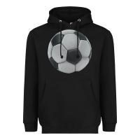Black soccer ball Heavyweight Hoodie - JahusDesignShop