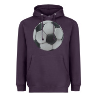 Plum soccer ball Heavyweight Hoodie - JahusDesignShop