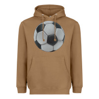 Toasted Coconut soccer ball Heavyweight Hoodie - JahusDesignShop