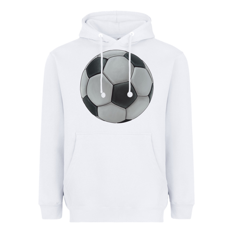 Soccer Ball Heavyweight Hoodie by JahusDesignShop | Teevron