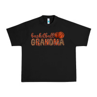 Black basketball grandma with leopard Urban Heavy Tee - texasbilliewilder