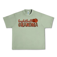 Oil Green basketball grandma with leopard Urban Heavy Tee - texasbilliewilder