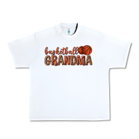 White basketball grandma with leopard Urban Heavy Tee - texasbilliewilder