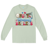 Matcha busy raising ballers volleyball Long Sleeve Tee - Zillion Design Studio