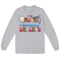 Moon Dust busy raising ballers volleyball Long Sleeve Tee - Zillion Design Studio