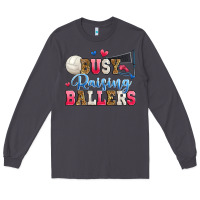 Smoke busy raising ballers volleyball Long Sleeve Tee - Zillion Design Studio