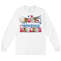 White busy raising ballers volleyball Long Sleeve Tee - Zillion Design Studio