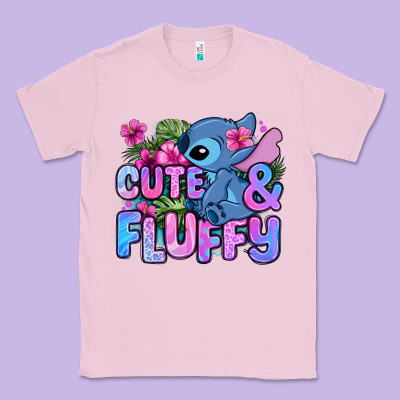 Cute And Fluffy Stitch Classic Tee Designed By Zillion Design Studio