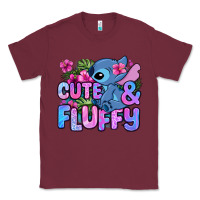 Burgundy cute and fluffy stitch Classic Tee - Zillion Design Studio