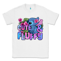 White cute and fluffy stitch Classic Tee - Zillion Design Studio
