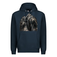 Navy english pointer us army Premium Hoodie - RanaPortraitStore